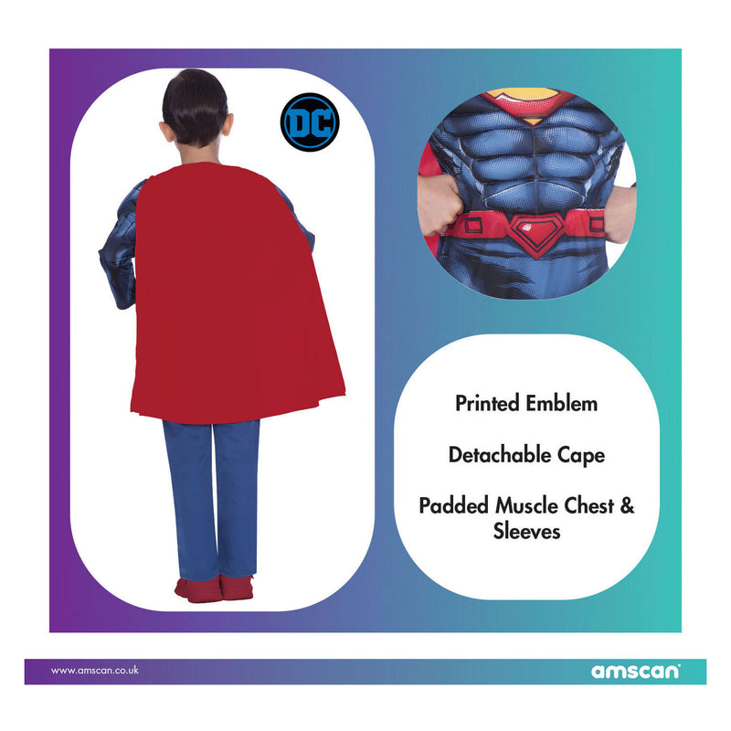 Load image into Gallery viewer, Kinderkostuum Superman Classic, 6-8 jaar
