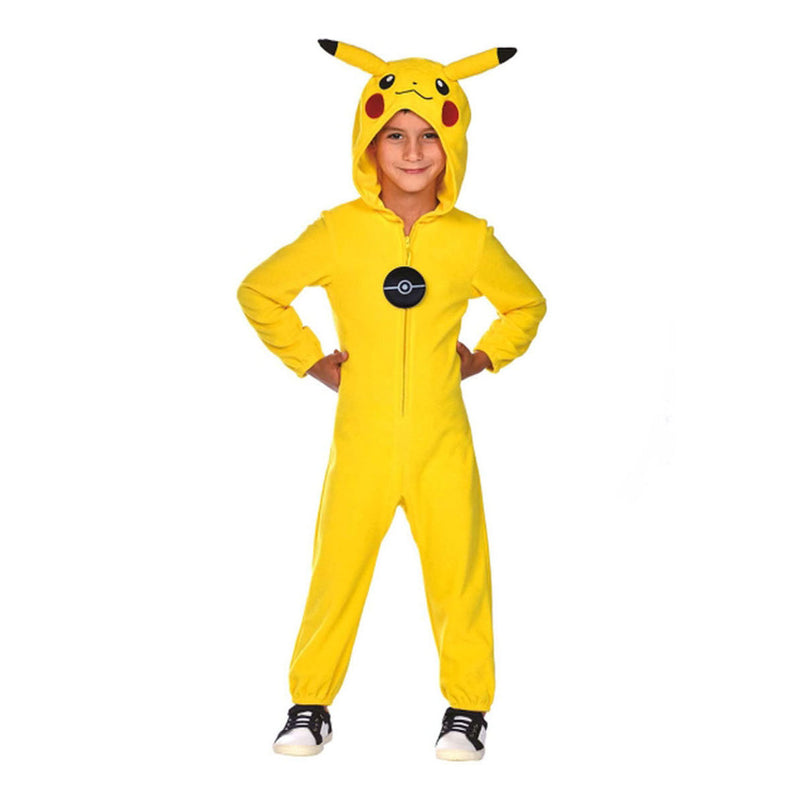 Load image into Gallery viewer, Pokémon kinderkostuum pokemon pikachu onesie, 6-8 jaar
