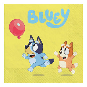 Servetten bluey, 20st.