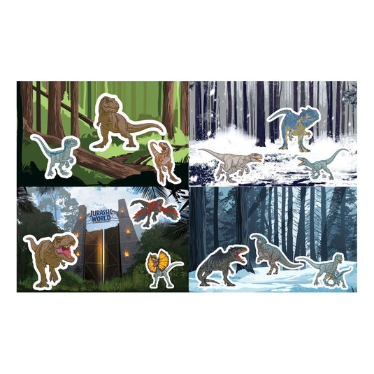 Stickerset jurassic world