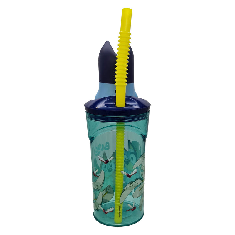 Load image into Gallery viewer, Rietjesbeker bluey 3d figuur, 360ml
