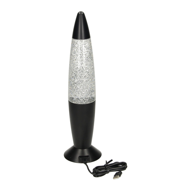 Load image into Gallery viewer, Glitter led lamp kleurveranderend, 34cm
