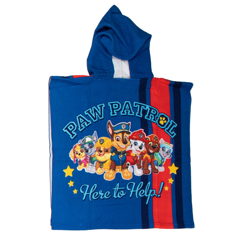 Load image into Gallery viewer, Paw patrol handdoek poncho 55x110cm
