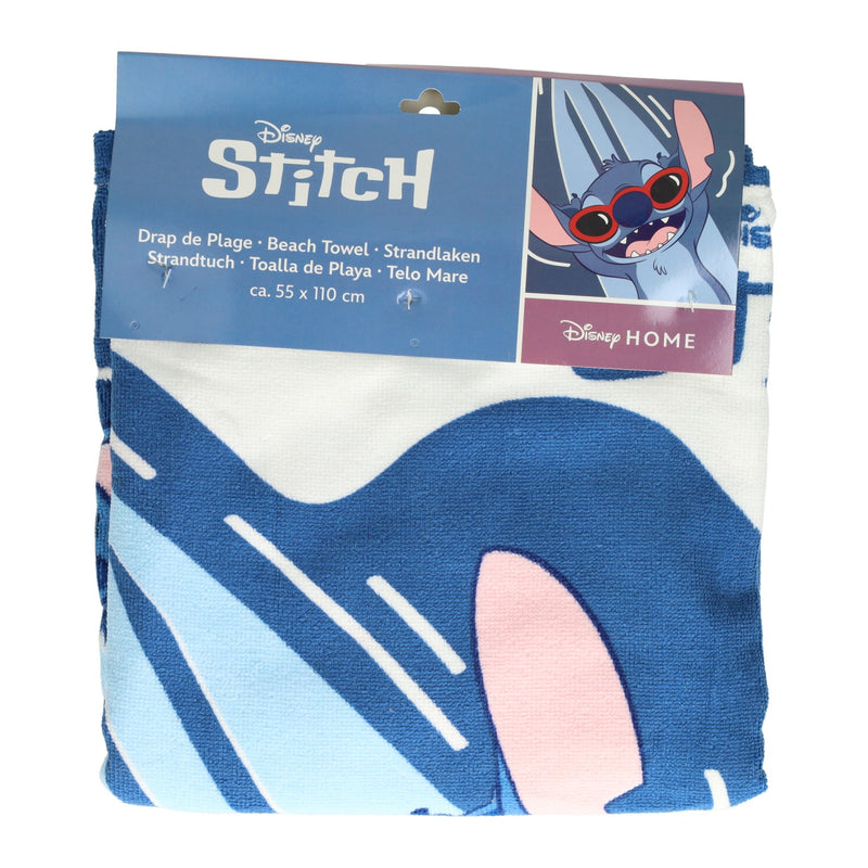Load image into Gallery viewer, Puch handdoek poncho stitch blauw wit 55x110cm
