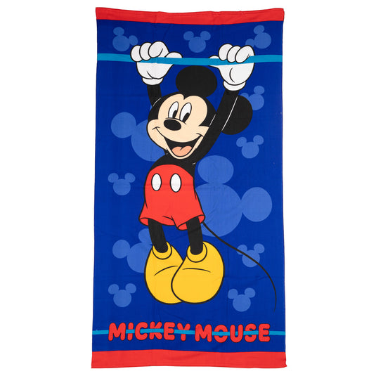 Mickey mouse strandlaken , 140x70cm
