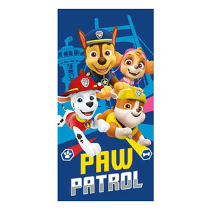 Paw patrol katoenen strandlaken , 140x70cm
