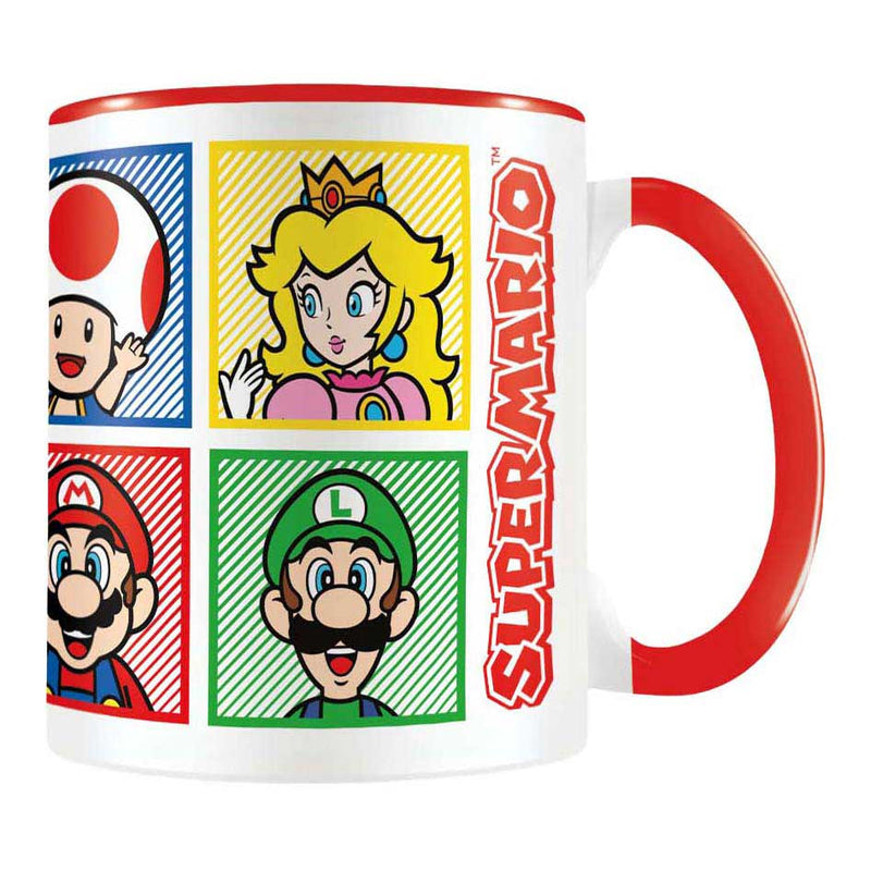 Load image into Gallery viewer, Super mario cadeauset - beker, mok en magneet
