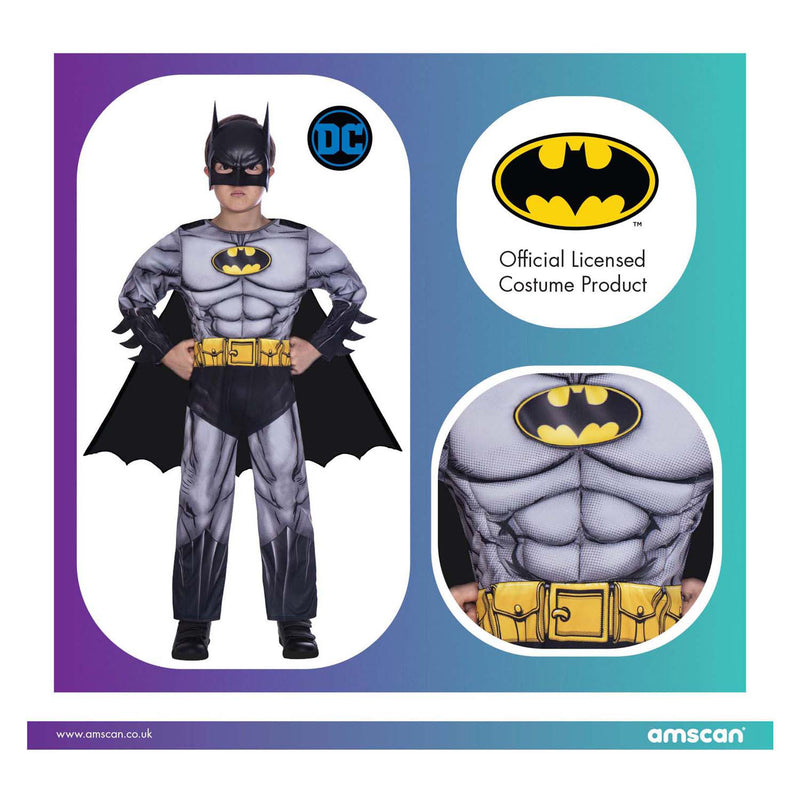 Load image into Gallery viewer, Kinderkostuum batman - 3-4 jaar
