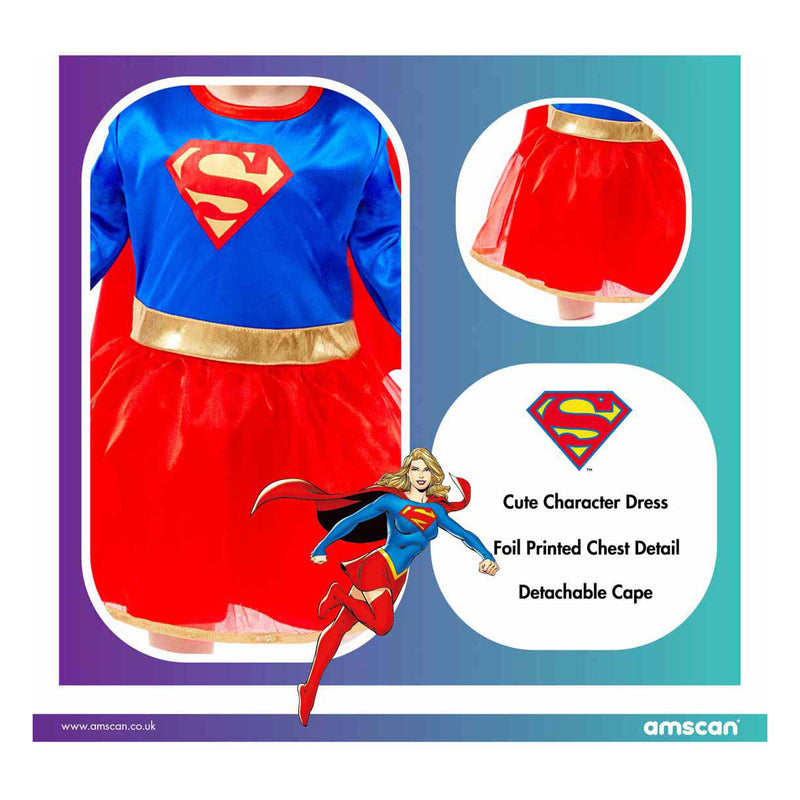 Load image into Gallery viewer, Supergirl verkleedpak - 12-18 maanden
