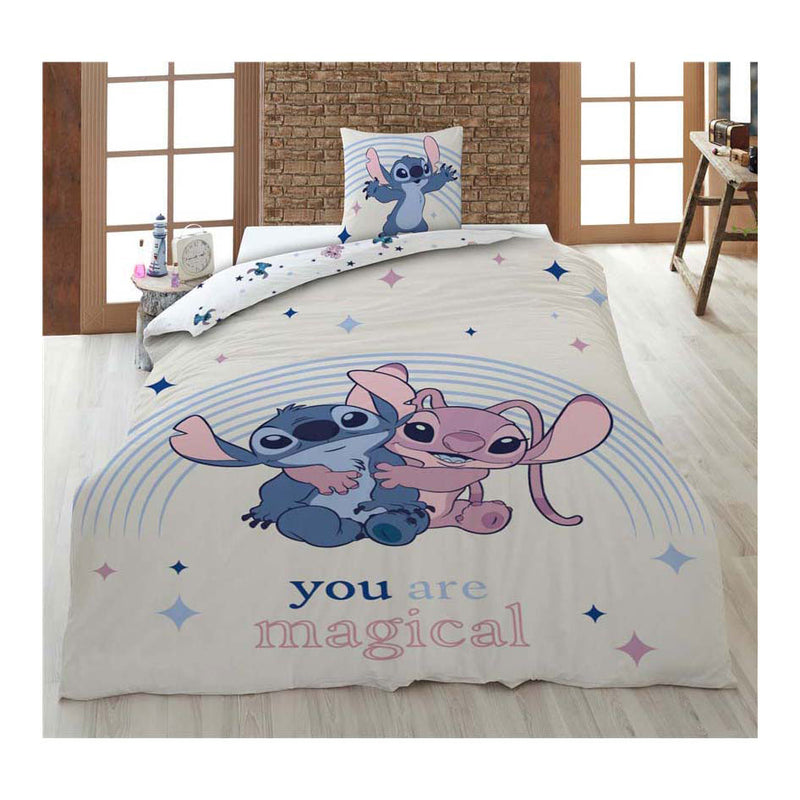Load image into Gallery viewer, Stitch you are magical dekbedovertrek - 140x200 cm
