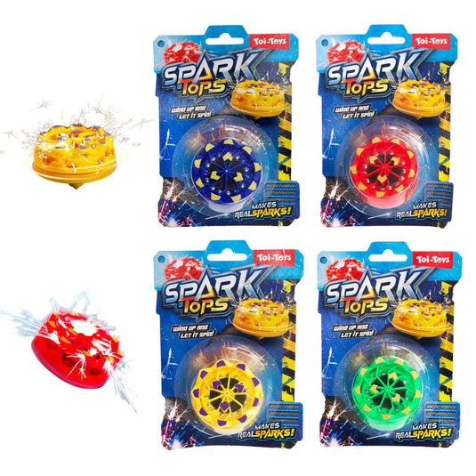 Toi-toys fun opwindtol sparks met vuursteen 4ass