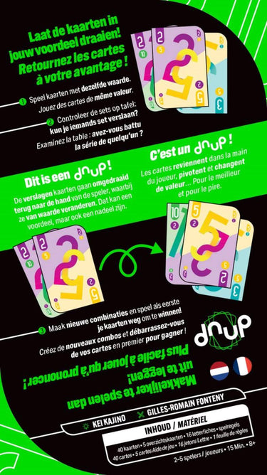Asmodee dnup kaartspel (nl versie)