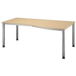 Bach bureau hammerer hs18 3 a bruin 1800 mm x 1000 mm x 760 mm