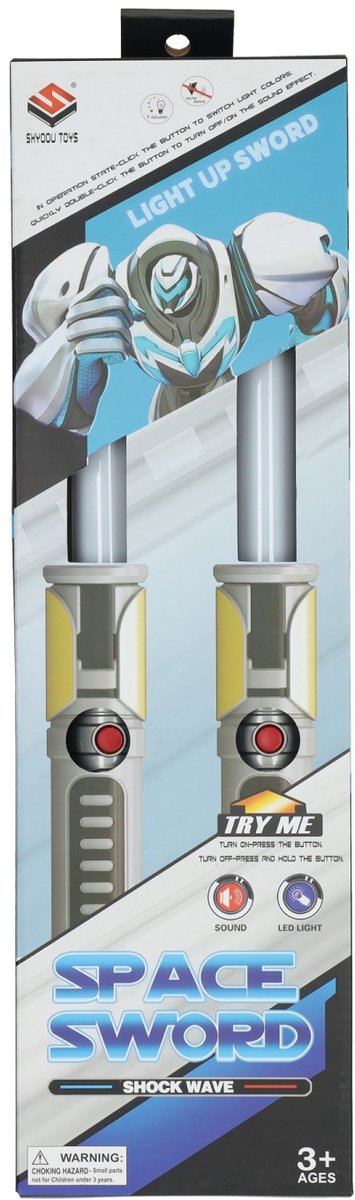 Afbeelding laden in galerijviewer, Albatros hengelsport space sword met licht en geluid - 2st.
