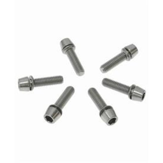 Ritchey - stuurpen wcs 4-axis vervangingsbouten titanium 6 stuks