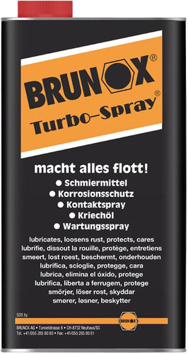 Brunox multi-olie turbo-spray turbo spray 5l