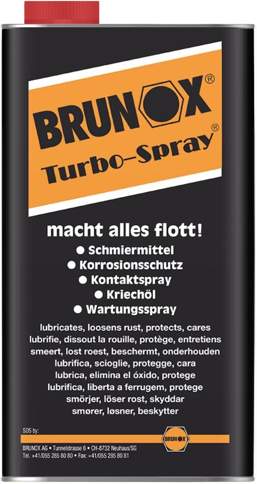 Brunox multi-olie turbo-spray turbo spray 5l