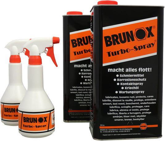 Brunox multi-olie turbo-spray universal oil turbo spray set