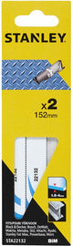 Stanley zaagblad sta22132-xj 15,2 cm 2 stuks