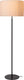 Lucide fold - vloerlamp - ø 45 cm - 1xe27 - wit - japandi
