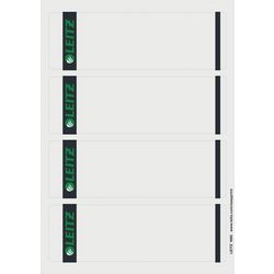 Ordnerrugetiketten leitz grijs 400 stuks