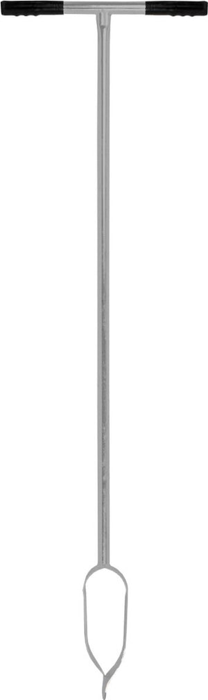 Talen tools – grondboor – verzinkt staal – 7 cm – rubberen handvatten