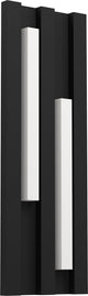Eglo fandina wandlamp buiten - led - 41,5 cm - zwart wit