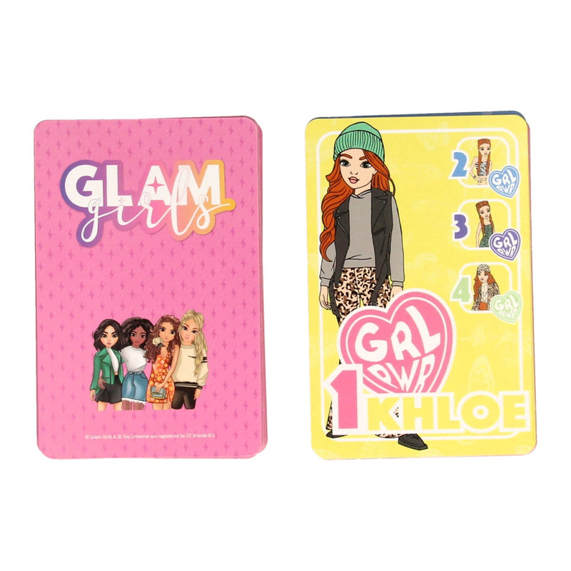 Chargez l'image dans la visionneuse de la galerie, Glam girls meiden kwartet meiden kwartet kaartspel glamoureus en trendy voor kinderen.
