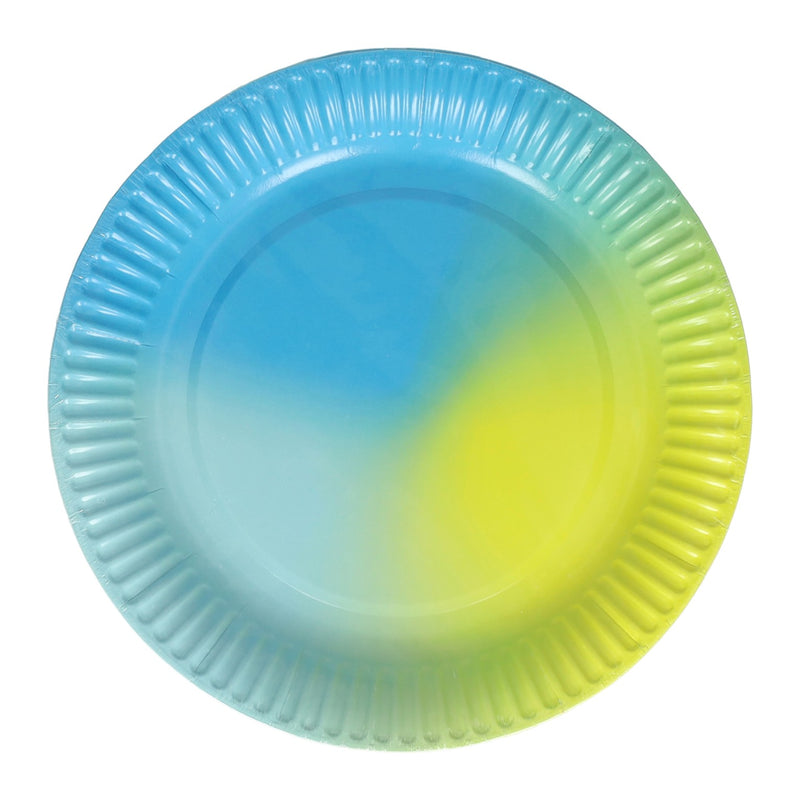 Load image into Gallery viewer, Papieren feest borden 18cm, 10st.
