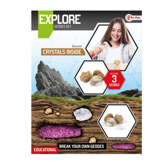 Toi-toys toi toys explore geodes breken