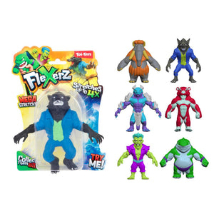 Toi-toys fun kneedfiguur -flexerz- 16cm rekbaar 6ass