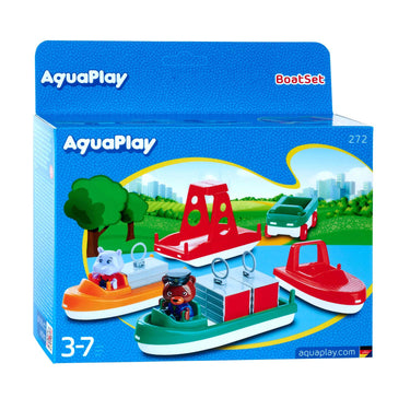 Aquaplay big - - boten set - waterbaanaccessoires