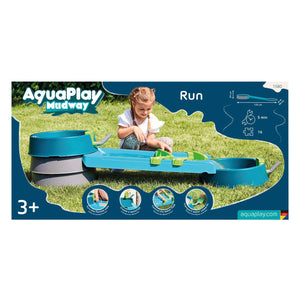 Aquaplay - waterbaan - mudway run - modderbaan
