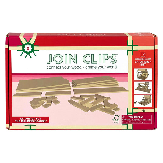 Join clips uitbreidingsset grote bouwplaten