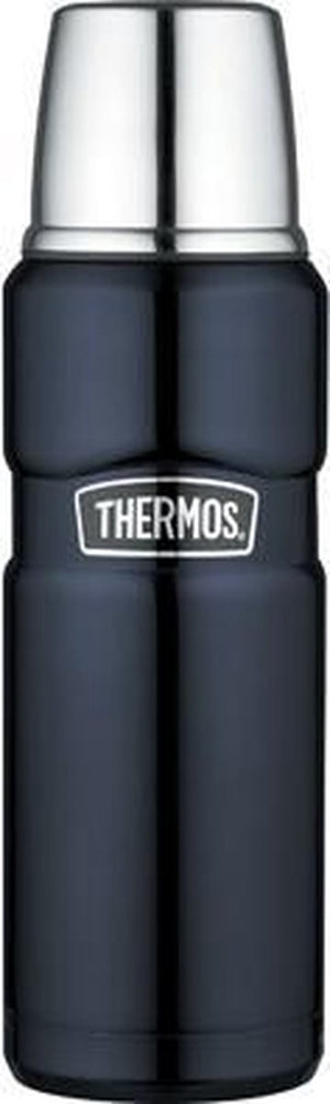 Thermos king fles 0.47 l blauw
