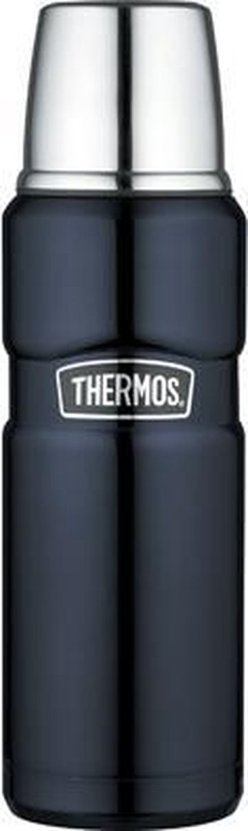 Thermos king fles 0.47 l blauw