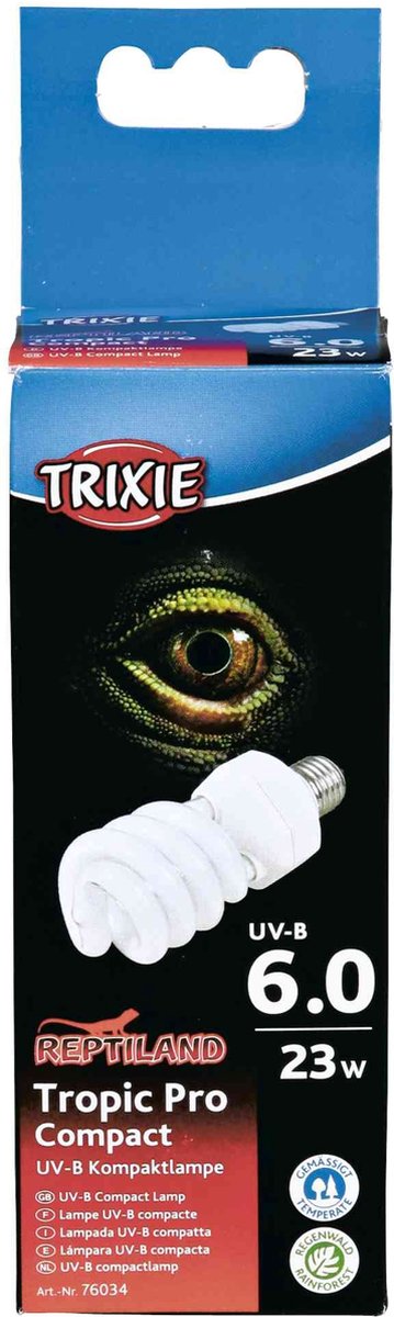 ギャラリービューアに画像をロードする, Trixie reptiland tropic pro compact 6.0 uv-b lamp
