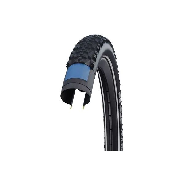 Chargez l'image dans la visionneuse de la galerie, Schwalbe buitenband smart sam performance line tire smart sam perf.line 60-584 black
