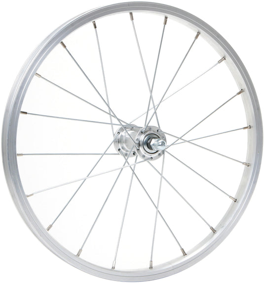 Contec voorwiel alu sport + quando kt-a16f . fr.wheel 18 2,00 zinc