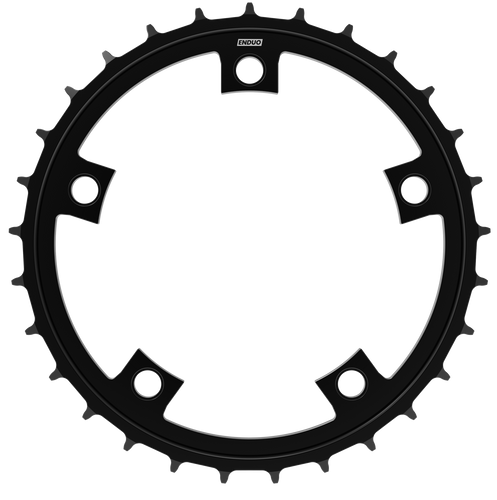 Kettingblad 64T Enduo Cargo 5-B 130-BCD Di2 Cl-41.7 - zwart