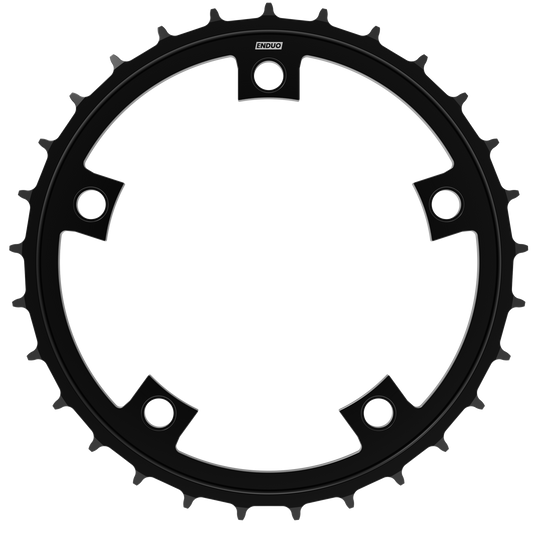 Kettingblad 64T Enduo Cargo 5-B 130-BCD Di2 Cl-41.7 - zwart