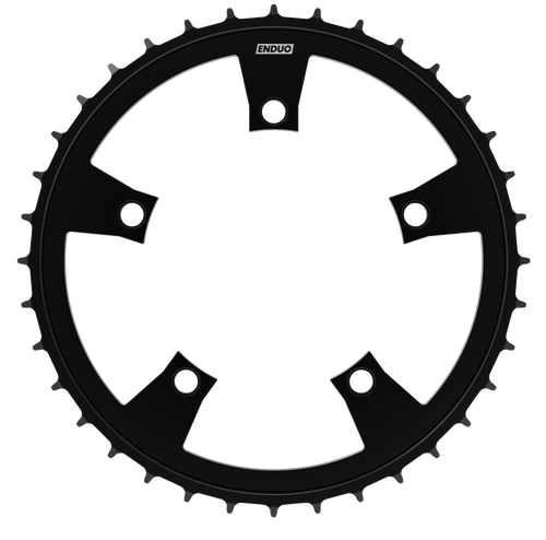 Kettingblad 54T Enduo Cargo 5-B 130-BCD Cl-46.7mm - zwart