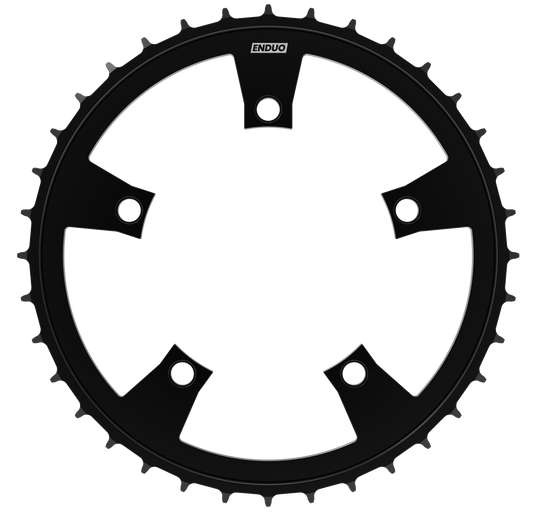 Kettingblad 54T Enduo Cargo 5-B 130-BCD Cl-46.7mm - zwart