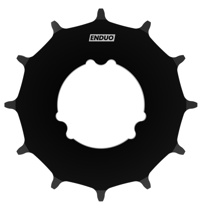 Load image into Gallery viewer, Enduo cargo Tandwiel 24T Enduo Cargo Nexus Alfine zwart
