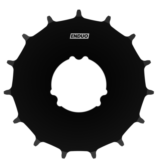 Enduo cargo Tandwiel 30T Enduo Cargo Alfine Nexus Sturmey Archer zwart