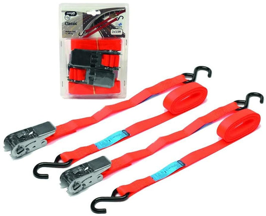 Ad zurrgurt jumbo lashing strap 350cm packg. a. 2 st.