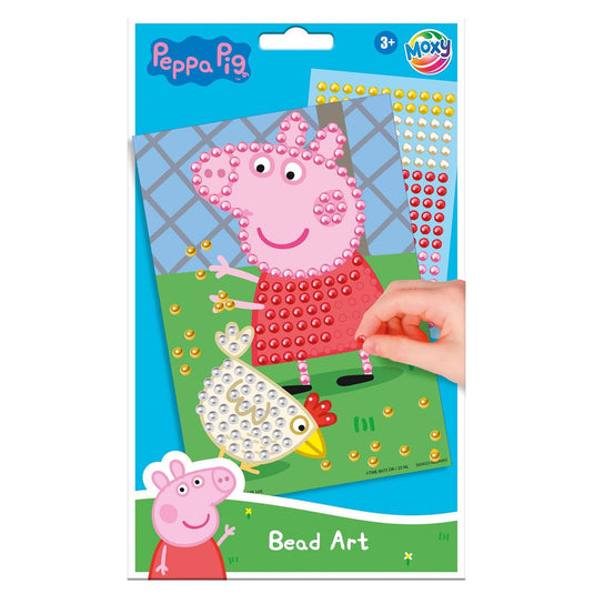 Creative craft group moxy peppa bead art - a5 formaat