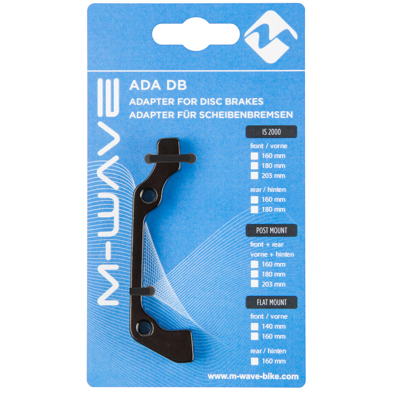 Afbeelding laden in galerijviewer, M-wave ada db is2 adapter for disc brakes
