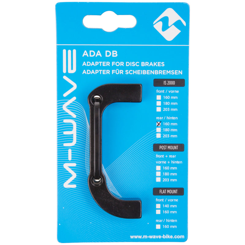 Afbeelding laden in galerijviewer, M-wave ada db is4 adapter for disc brakes
