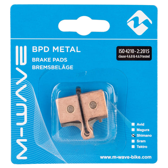 M-wave bpd metal s1 brake pads for disc brake